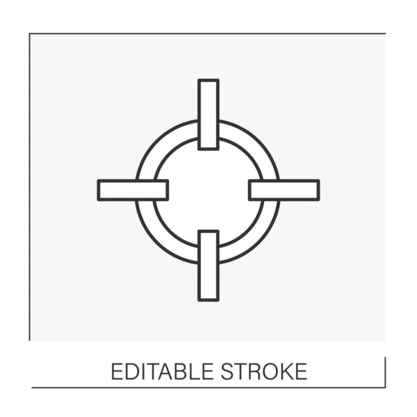 Zakelijke lijn pictogram — Stockvector