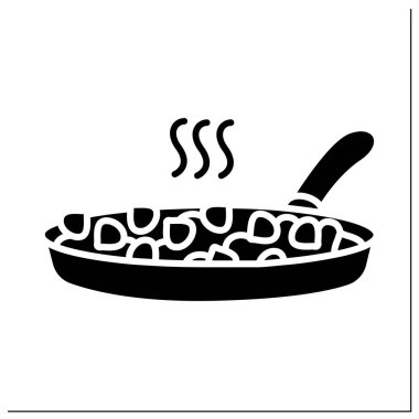 Kızarmış nohut sembolü.