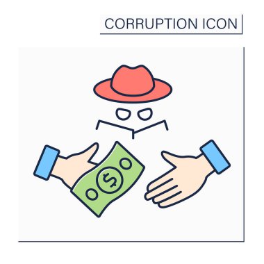 Dolandırıcılık rengi simgesi