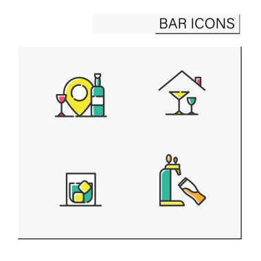 Çubuk renk simgeleri ayarlandı