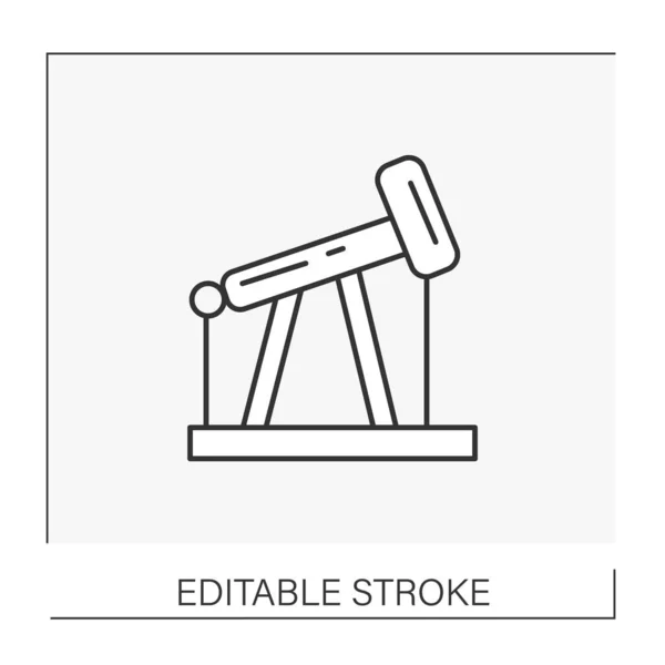 Icona della riga di avvio — Vettoriale Stock