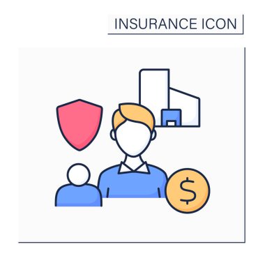 Sigorta komisyoncusu renk simgesi