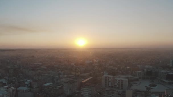 Aerial View Adana City Landscape Footage Turkey — Stock Video