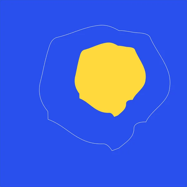 Векторная Иллюстрация Сине Желтого Шаблона Цвета Государственного Флага Украины Концепции — стоковый вектор
