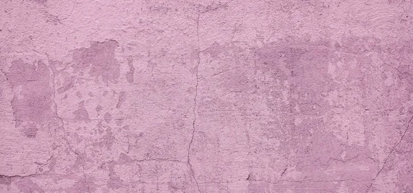 Abstract Grunge Roze Oude Muur Achtergrond Ruwe Gestileerde Textuur Banner — Stockfoto