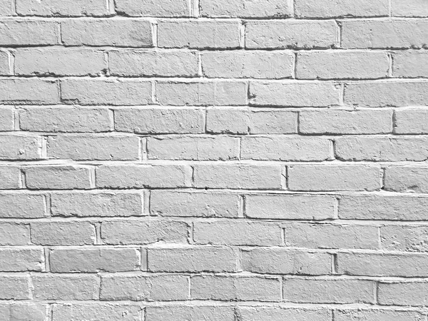 Tekstura Ściany Białej Cegły — Zdjęcie stockowe