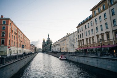 St. Petersburg - Kurtarıcı Kilisesi, Kan Dökümü, Rusya. Yüksek kalite fotoğraf
