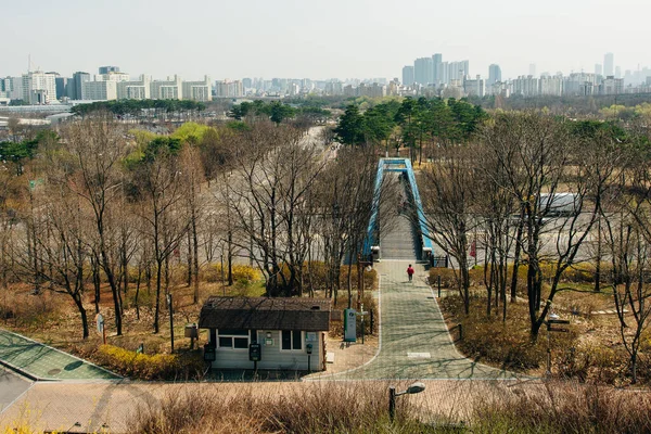 Вид Стадион Чемпионата Мира Футболу Сеуле Южная Корея Высокое Качество — стоковое фото