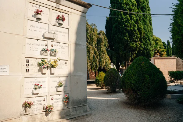 Venedig Italien September 2021 Architektur Cimitero San Michele Venedig Hochwertiges — Stockfoto