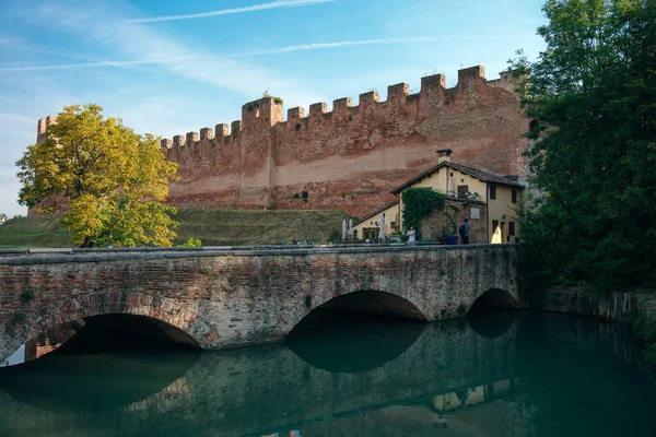 Muros Cidade Castelfranco Veneto Treviso Itália Foto Alta Qualidade — Fotografia de Stock