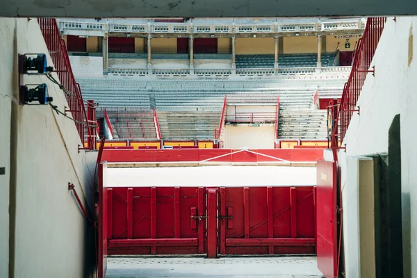 Plaza Toros Una Plaza Toros Ciudad Española Pamplona España Sep — Foto de Stock