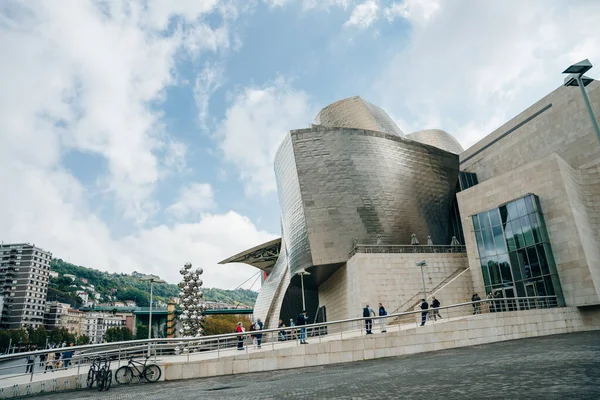 Bilbao Spain Sep 20121 Музей Гуггенхайма Фотографія Високої Якості — стокове фото