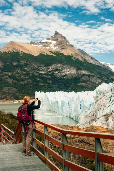 Ледник Перито Морено Ледник Национальном Парке Патагония Аргентина Южная Америка — стоковое фото