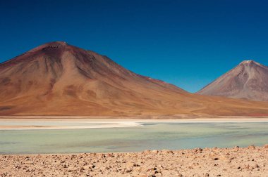 Reserva Nacional los flamencos 'un güzel manzarası.
