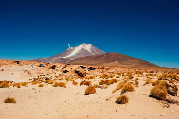 Hermoso Paisaje Reserva Nacional Los Flamencos — Foto de Stock