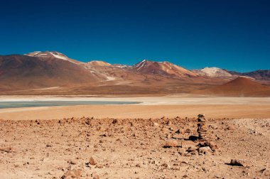 Reserva Nacional los flamencos 'un güzel manzarası.