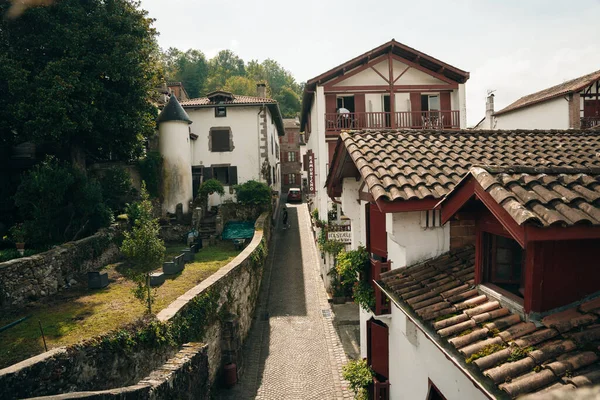 Saint Jean Pied Port Camino Santiago Fransa Unesco Nun Geleneksel — Stok fotoğraf