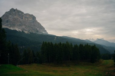  İtalya 'nın Dolonites kentindeki Civetta Dağı manzarası. Yüksek kalite fotoğraf