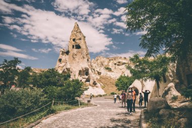 Kapadokya 'da Goreme Açık Hava Müzesi, Hindi - Decc, 2021. Yüksek kalite fotoğraf