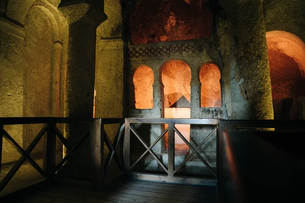 Cave Church Goreme Open Air Museum Cappadocia Turkey Beautiful Summer — Stock Photo, Image