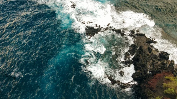 Playa Aérea Arena Roja Hana Maui Hawaii — Foto de Stock