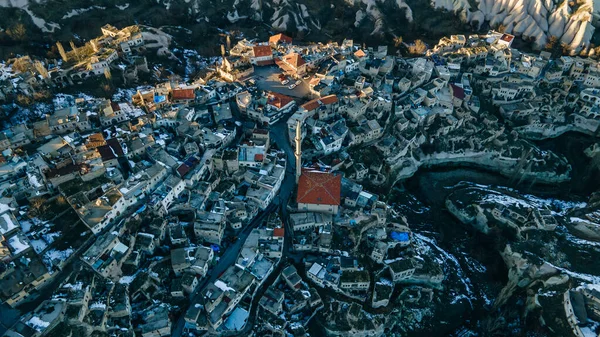 Luftaufnahme Des Dorfes Ibrahimpasa Der Türkei — Stockfoto