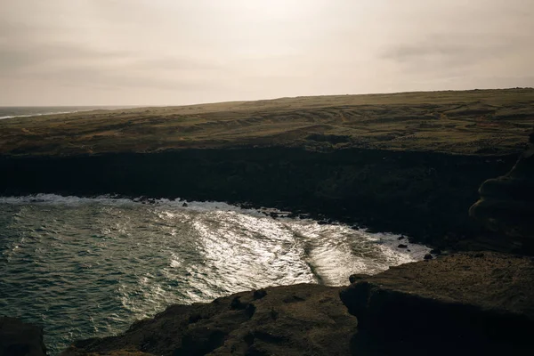 Green Sand Beach Big Island Hawaii — Stock Photo, Image