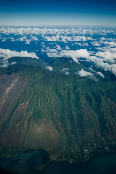 Chmury Nad Wyspami Hawajów Wysokiej Jakości Zdjęcie — Zdjęcie stockowe