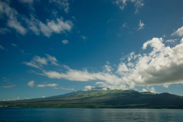 Maui Island Från Vatten Hawaii Högkvalitativt Foto — Stockfoto