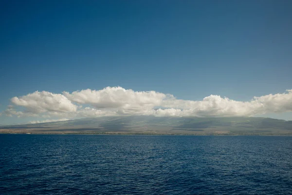 Maui Island Från Vatten Hawaii Högkvalitativt Foto — Stockfoto