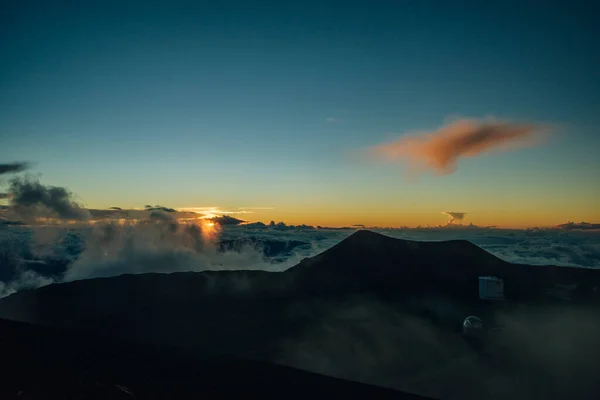Vertice Mauna Kea Sulla Grande Isola Delle Hawaii Foto Alta — Foto Stock
