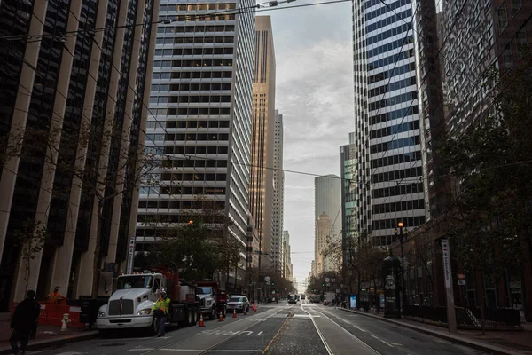 Rascacielos Ciudad Corea Los Ángeles Dec 2021 Foto Alta Calidad — Foto de Stock