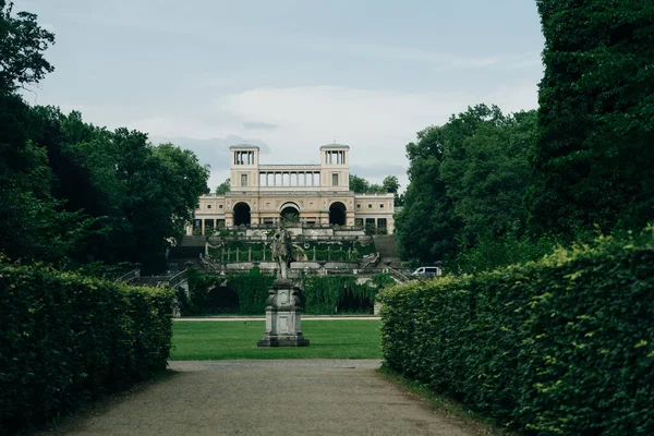 Potsdam Alemanha Outubro 2021 Palácio Orangery Lado Castelo Sans Souci — Fotografia de Stock