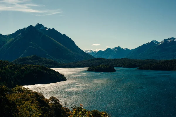 Lago Nahuel Huapi San Carlos Bariloche Argentina — Foto de Stock