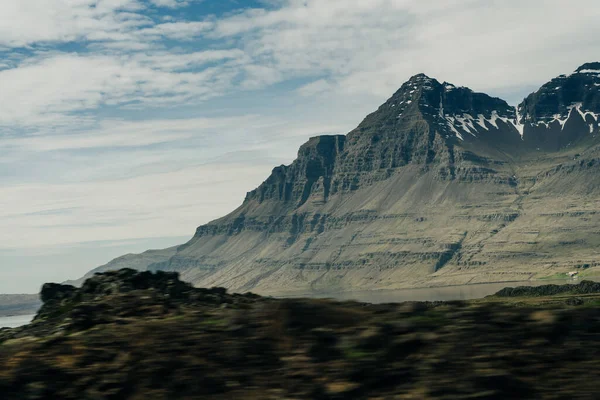 Oszałamiający Islandzki Krajobraz Islandii Wysokiej Jakości Zdjęcie — Zdjęcie stockowe