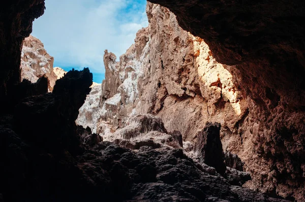 Valle Luna Valle Della Luna Atacama Deserto Chile — Foto Stock