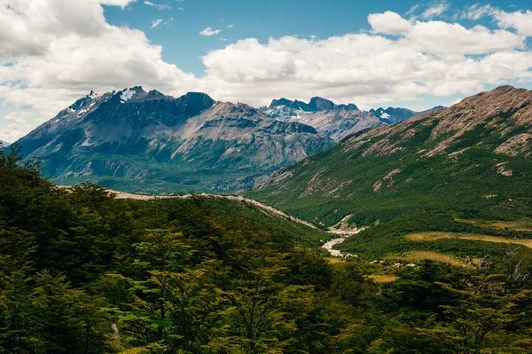 阿根廷El Chalten Los Glaciares国家公园的河流 — 图库照片