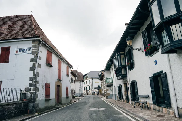 Obec Espinal Španělsko Listopad 2020 Ulice Městě Společnosti Kolonie Guell — Stock fotografie