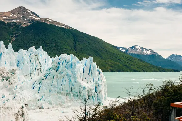 Perito Moreno Gletsjer Gletsjerlandschap Het Nationale Park Patagonië Argentinië Zuid — Stockfoto