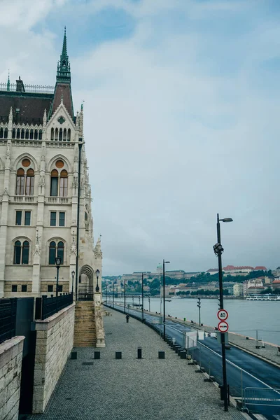 Венгрия Будапешт Ноя 2021 Год Парламент Будапешта Высокое Качество Фото — стоковое фото
