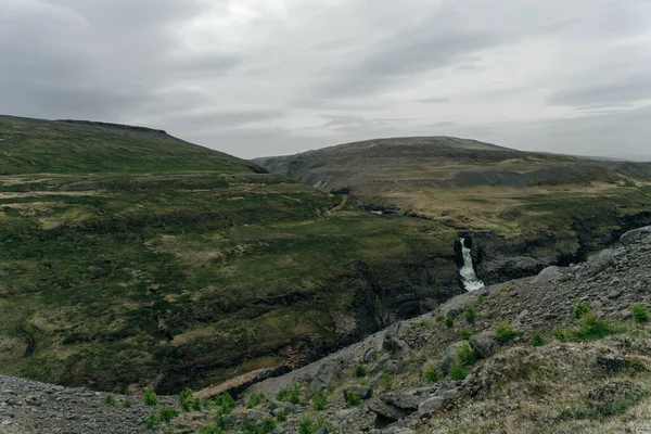 Green River Studlagil Canyon Island Kvalitní Fotografie — Stock fotografie