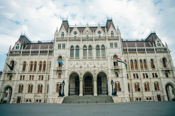 Hungría Budapest Nov 2021 Hermoso Parlamento Budapest Foto Alta Calidad —  Fotos de Stock