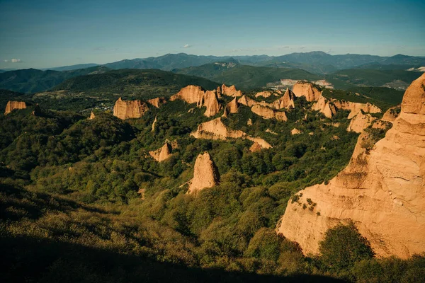 Las Medulas Roman Gold Mining Site Unesco World Heritage Castile — Zdjęcie stockowe