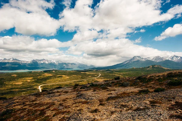 Belle Montagne Avec Neige Ushuaia Province Tierra Del Fuego Argentine — Photo