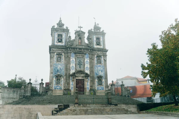 Porto Portekiz Kasım 2021 Saint Ildefonso Kilisesi Yüksek Kalite Fotoğraf — Stok fotoğraf
