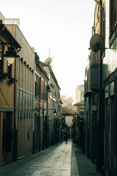 Rustig Charmant Straatje Porto Portugal Nov 2021 Hoge Kwaliteit Foto — Stockfoto