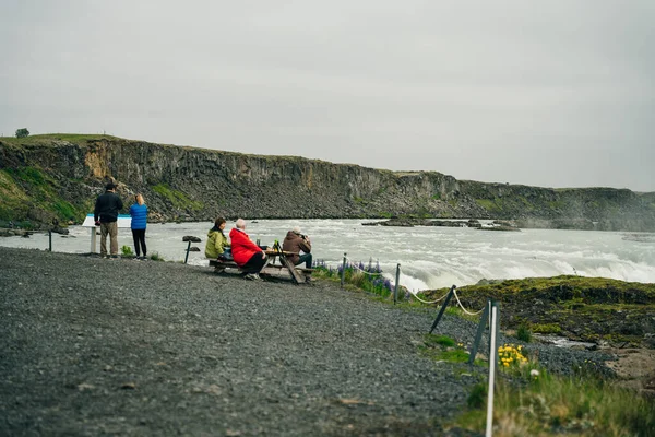 Καταρράκτης Urridafoss Urridafoss Μεταξύ Selfoss Και Hella Ισλανδία Υψηλής Ποιότητας — Φωτογραφία Αρχείου