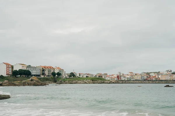 Muxia Liten Kuststad Och Turistmål Vid Dödens Kust Coruna Galicien — Stockfoto