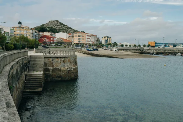 Muxia Liten Kuststad Och Turistmål Vid Dödens Kust Coruna Galicien — Stockfoto