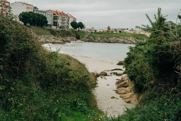 Vacker Utsikt Över Costa Mortes Kust Kommunen Muxia Spanien Högkvalitativt — Stockfoto